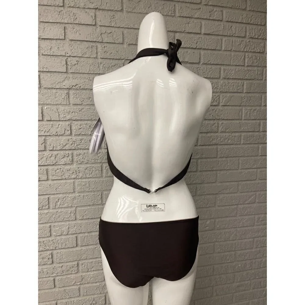 NWT Merry Style Barbados Brown Ombré Two Piece Swimsuit / Bikini Size XXL <3